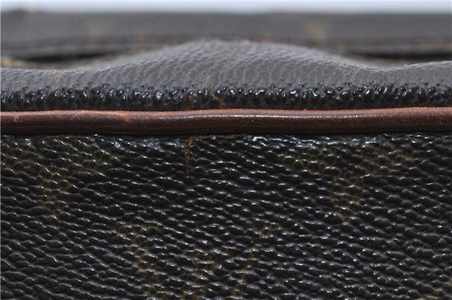 Authentic Louis Vuitton Monogram Compiegne 28 Clutch Hand Bag M51845 LV H6846