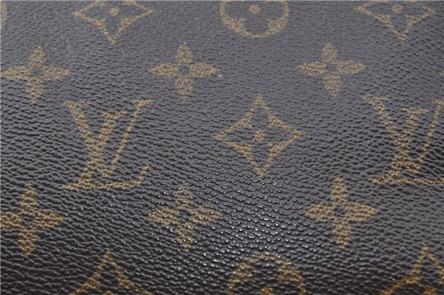 Authentic Louis Vuitton Monogram Compiegne 28 Clutch Hand Bag M51845 LV H6846