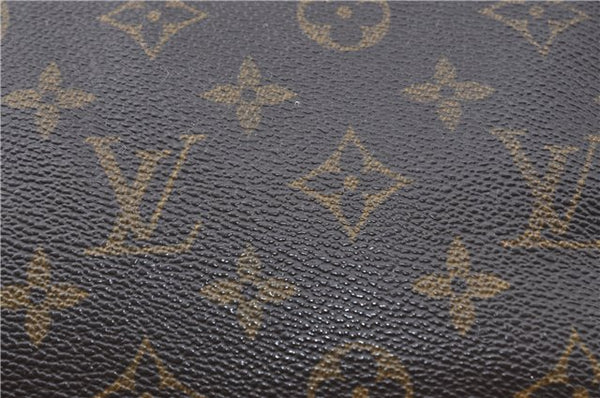 Authentic Louis Vuitton Monogram Compiegne 28 Clutch Hand Bag M51845 LV H6846