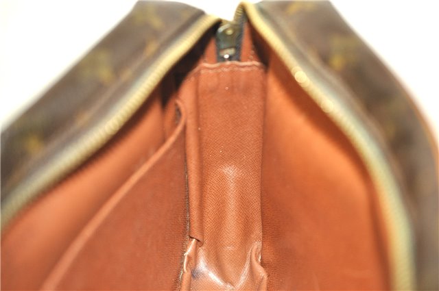 Authentic Louis Vuitton Monogram Compiegne 28 Clutch Hand Bag M51845 LV H6846