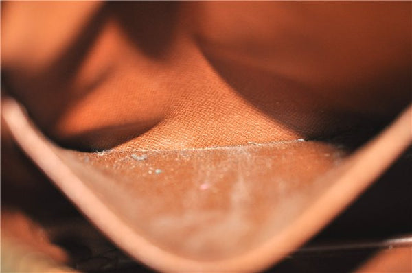 Authentic Louis Vuitton Monogram Compiegne 28 Clutch Hand Bag M51845 LV H6846