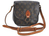 Auth Louis Vuitton Monogram Saint Cloud MM Shoulder Cross Bag M51243 LV H6856