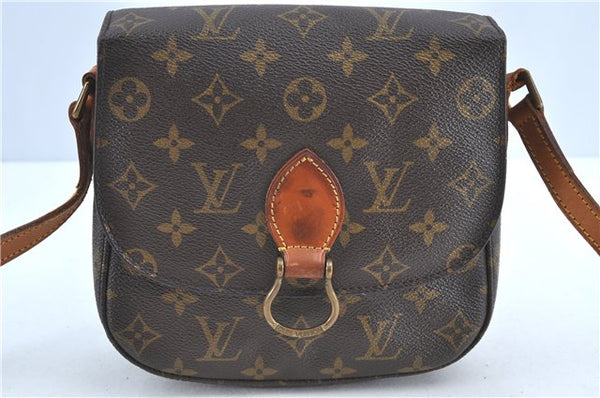 Auth Louis Vuitton Monogram Saint Cloud MM Shoulder Cross Bag M51243 LV H6856