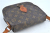 Auth Louis Vuitton Monogram Saint Cloud MM Shoulder Cross Bag M51243 LV H6856