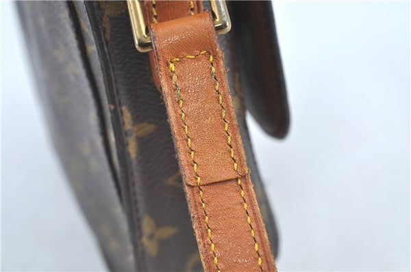 Auth Louis Vuitton Monogram Saint Cloud MM Shoulder Cross Bag M51243 LV H6856