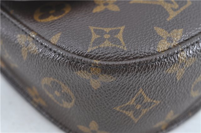 Auth Louis Vuitton Monogram Saint Cloud MM Shoulder Cross Bag M51243 LV H6856