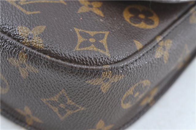 Auth Louis Vuitton Monogram Saint Cloud MM Shoulder Cross Bag M51243 LV H6856