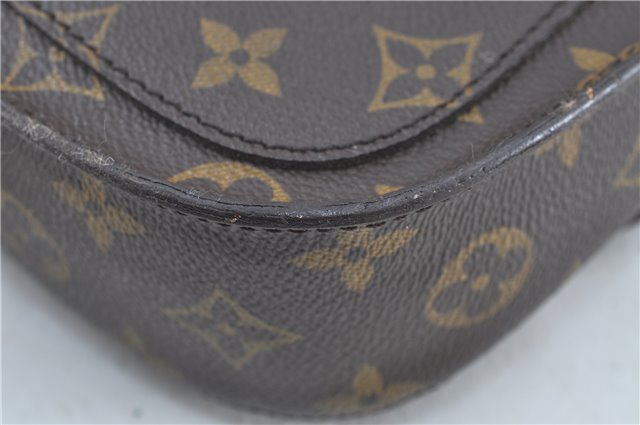 Auth Louis Vuitton Monogram Saint Cloud MM Shoulder Cross Bag M51243 LV H6856