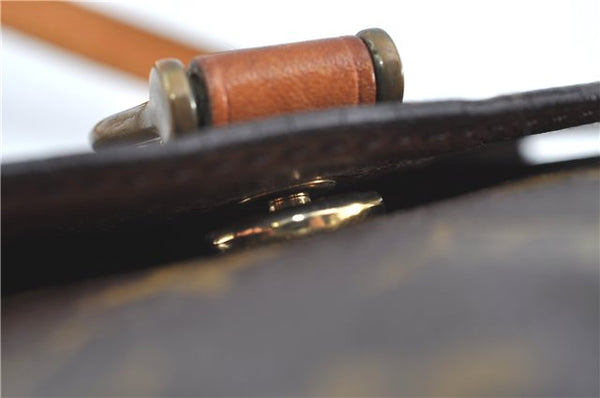 Auth Louis Vuitton Monogram Saint Cloud MM Shoulder Cross Bag M51243 LV H6856