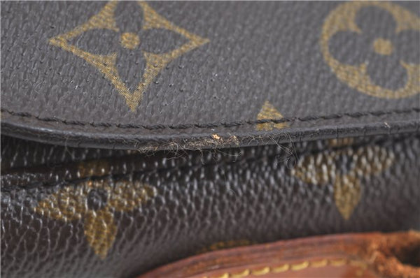 Auth Louis Vuitton Monogram Saint Cloud MM Shoulder Cross Bag M51243 LV H6856