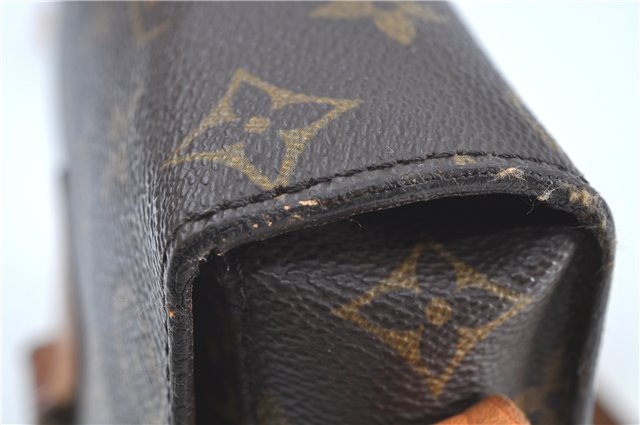Auth Louis Vuitton Monogram Saint Cloud MM Shoulder Cross Bag M51243 LV H6856