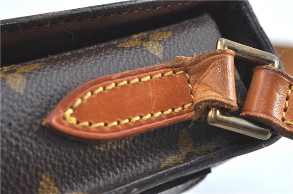 Auth Louis Vuitton Monogram Saint Cloud MM Shoulder Cross Bag M51243 LV H6856