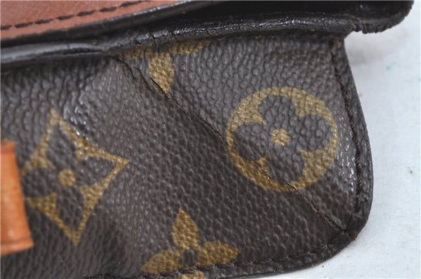 Auth Louis Vuitton Monogram Saint Cloud MM Shoulder Cross Bag M51243 LV H6856