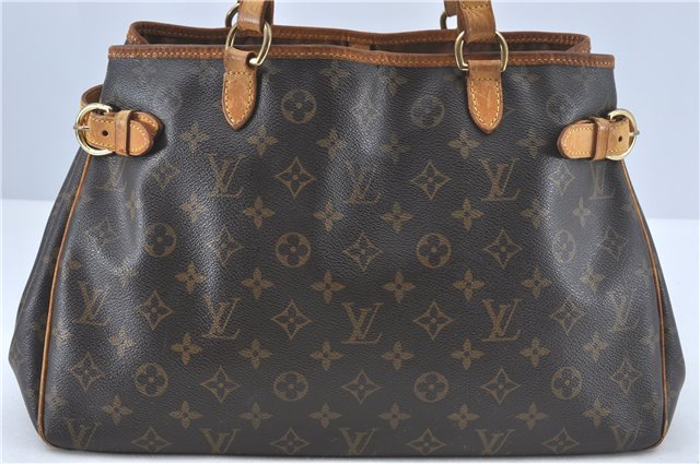 Authentic Louis Vuitton Monogram Batignolles Horizontal Tote Bag M51154 LV H6860