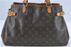Authentic Louis Vuitton Monogram Batignolles Horizontal Tote Bag M51154 LV H6860