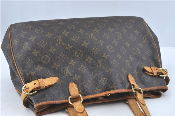 Authentic Louis Vuitton Monogram Batignolles Horizontal Tote Bag M51154 LV H6860