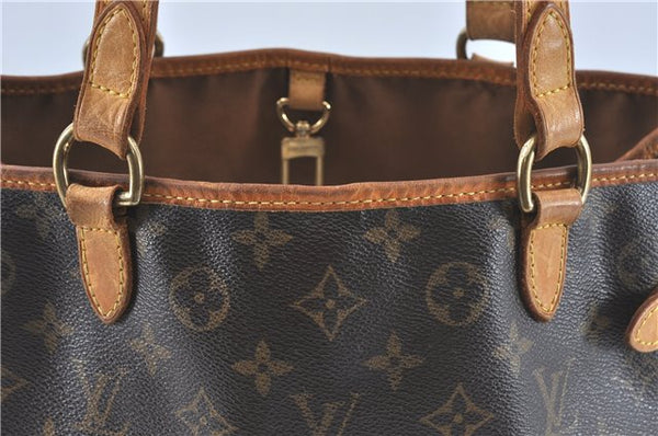 Authentic Louis Vuitton Monogram Batignolles Horizontal Tote Bag M51154 LV H6860