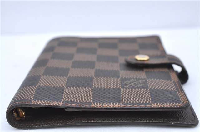 Authentic Louis Vuitton Damier Agenda PM Day Planner Cover R20700 Junk H6861