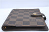 Authentic Louis Vuitton Damier Agenda PM Day Planner Cover R20700 Junk H6861