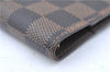 Authentic Louis Vuitton Damier Agenda PM Day Planner Cover R20700 Junk H6861