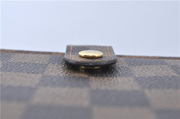 Authentic Louis Vuitton Damier Agenda PM Day Planner Cover R20700 Junk H6861