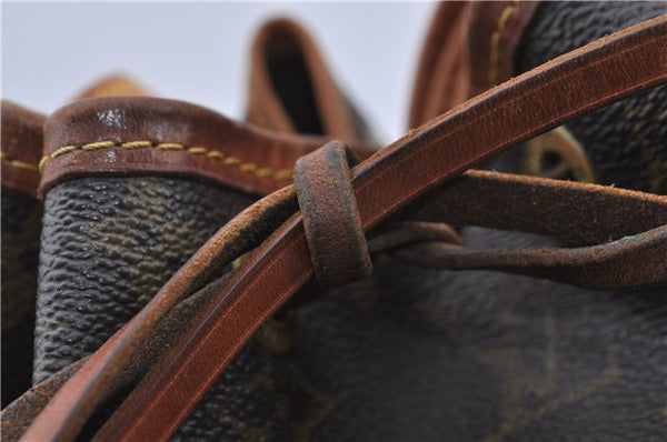 Authentic Louis Vuitton Monogram Petit Noe Shoulder Bag M42226 LV H6873