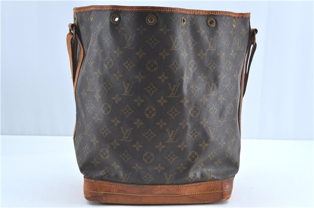 Authentic Louis Vuitton Monogram Noe Shoulder Bag M42224 LV H6875