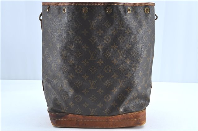 Authentic Louis Vuitton Monogram Noe Shoulder Bag M42224 LV H6875