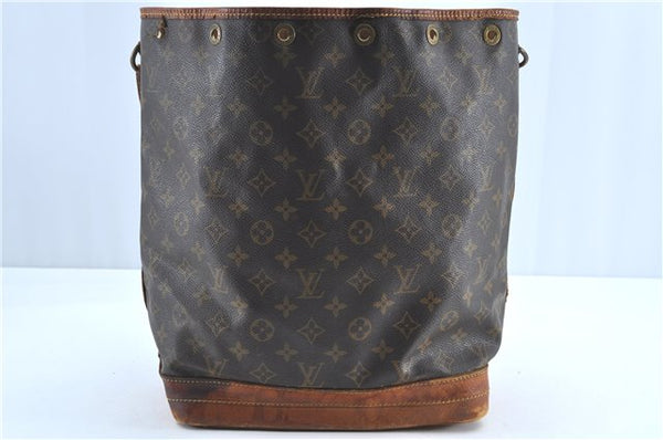 Authentic Louis Vuitton Monogram Noe Shoulder Bag M42224 LV H6875