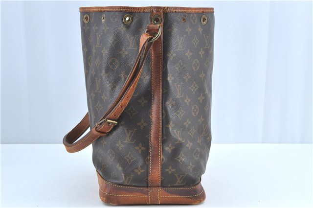 Authentic Louis Vuitton Monogram Noe Shoulder Bag M42224 LV H6875