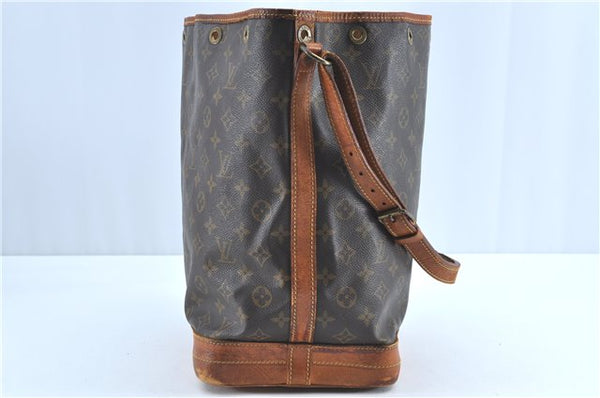 Authentic Louis Vuitton Monogram Noe Shoulder Bag M42224 LV H6875