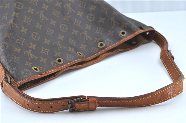 Authentic Louis Vuitton Monogram Noe Shoulder Bag M42224 LV H6875