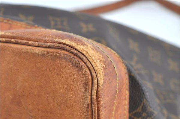 Authentic Louis Vuitton Monogram Noe Shoulder Bag M42224 LV H6875