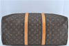 Authentic Louis Vuitton Monogram Keepall 50 Boston Bag M41426 LV H6881