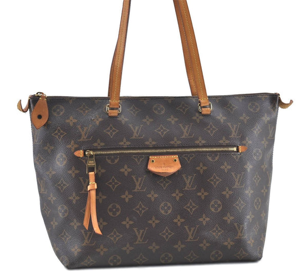 Authentic Louis Vuitton Monogram Iena MM Shoulder Tote Bag M42267 LV H6882