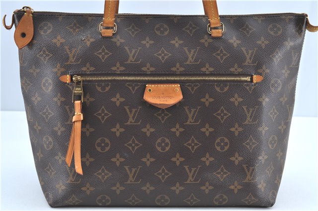 Authentic Louis Vuitton Monogram Iena MM Shoulder Tote Bag M42267 LV H6882