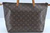 Authentic Louis Vuitton Monogram Iena MM Shoulder Tote Bag M42267 LV H6882