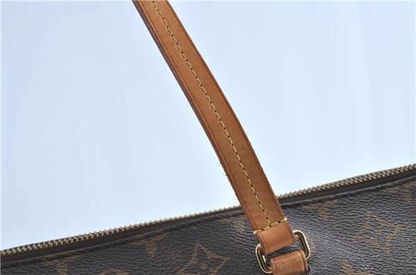 Authentic Louis Vuitton Monogram Iena MM Shoulder Tote Bag M42267 LV H6882