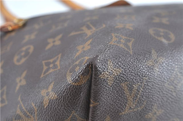 Authentic Louis Vuitton Monogram Iena MM Shoulder Tote Bag M42267 LV H6882