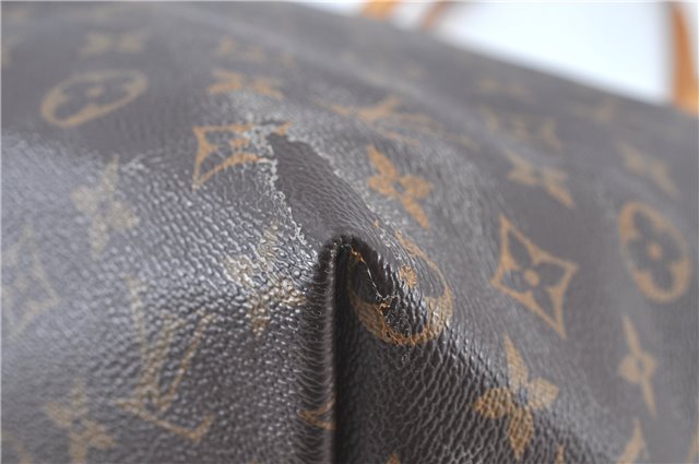 Authentic Louis Vuitton Monogram Iena MM Shoulder Tote Bag M42267 LV H6882