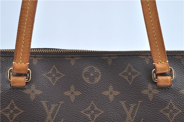 Authentic Louis Vuitton Monogram Iena MM Shoulder Tote Bag M42267 LV H6882