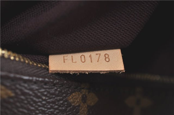 Authentic Louis Vuitton Monogram Iena MM Shoulder Tote Bag M42267 LV H6882