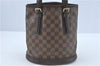 Authentic Louis Vuitton Damier Marais Bucket Shoulder Tote Bag N42240 LV H6891