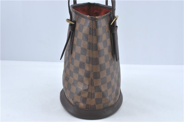 Authentic Louis Vuitton Damier Marais Bucket Shoulder Tote Bag N42240 LV H6891