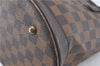 Authentic Louis Vuitton Damier Marais Bucket Shoulder Tote Bag N42240 LV H6891