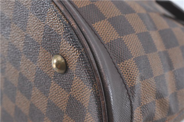 Authentic Louis Vuitton Damier Marais Bucket Shoulder Tote Bag N42240 LV H6891