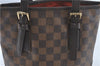 Authentic Louis Vuitton Damier Marais Bucket Shoulder Tote Bag N42240 LV H6891