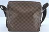 Authentic Louis Vuitton Damier Naviglio Shoulder Cross Body Bag N45255 LV H6893