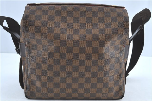 Authentic Louis Vuitton Damier Naviglio Shoulder Cross Body Bag N45255 LV H6893