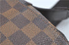Authentic Louis Vuitton Damier Naviglio Shoulder Cross Body Bag N45255 LV H6893